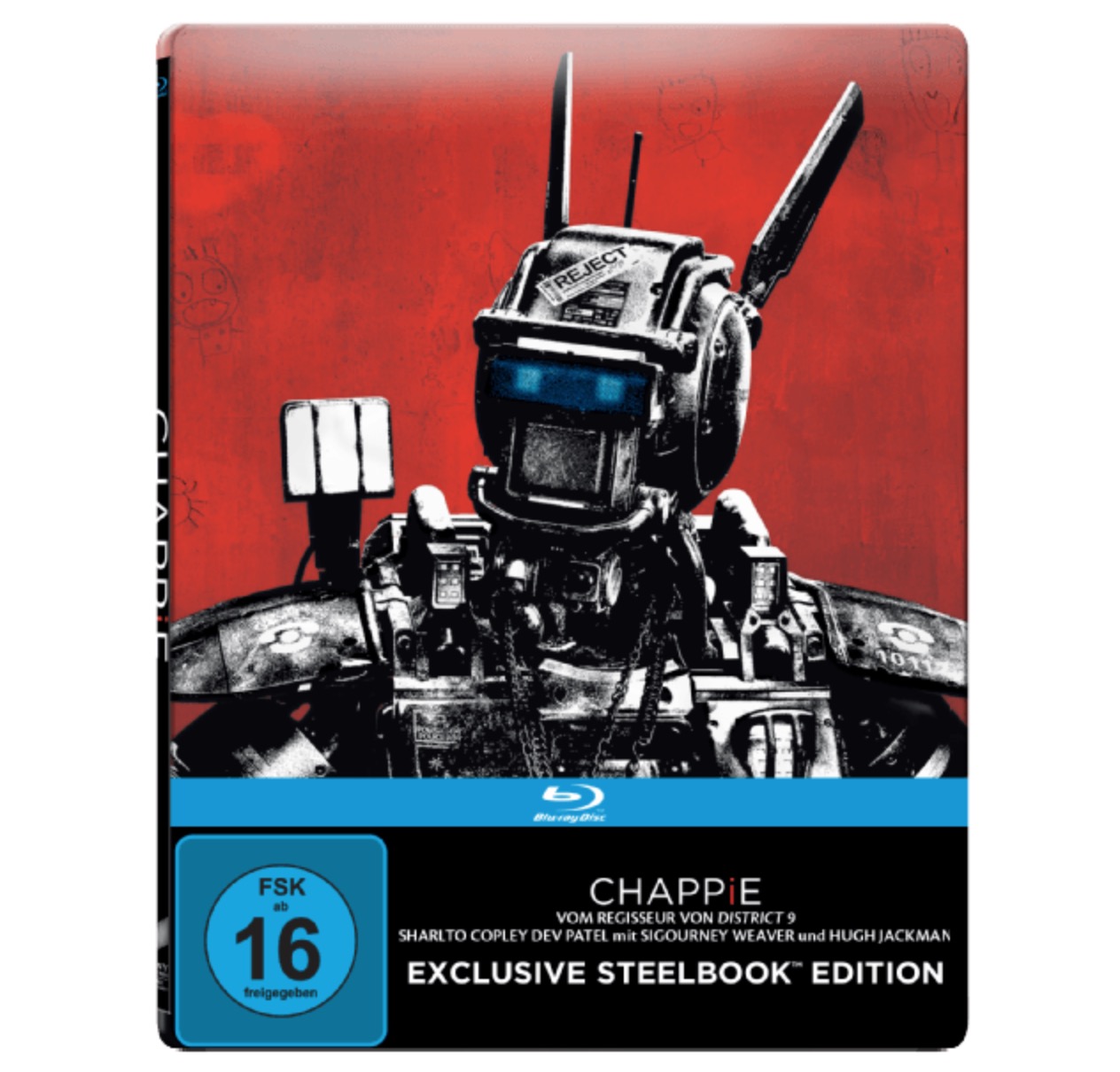 Chappie (Exklusive Steelbook Edition) auf Blu-ray für nur 5,- Euro inkl. Versand (statt 14,- Euro)