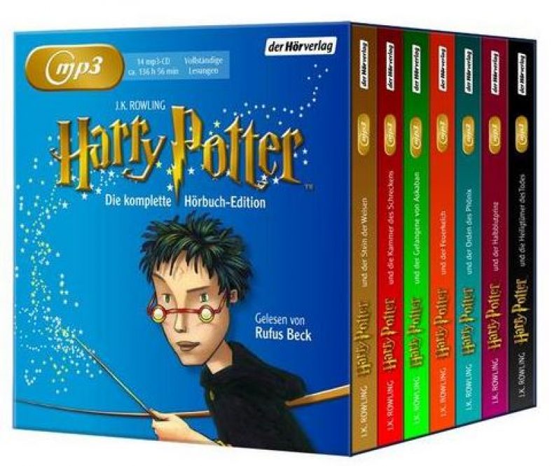 Harry Potter Die komplette HörbuchEdition auf 14 MP3CDs nur 44,99 Euro inkl. Versand Snipz.de