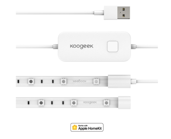 Koogeek 2m Wi-Fi Smart LED-Strip mit Apple Homekit Support für 25,79 Euro
