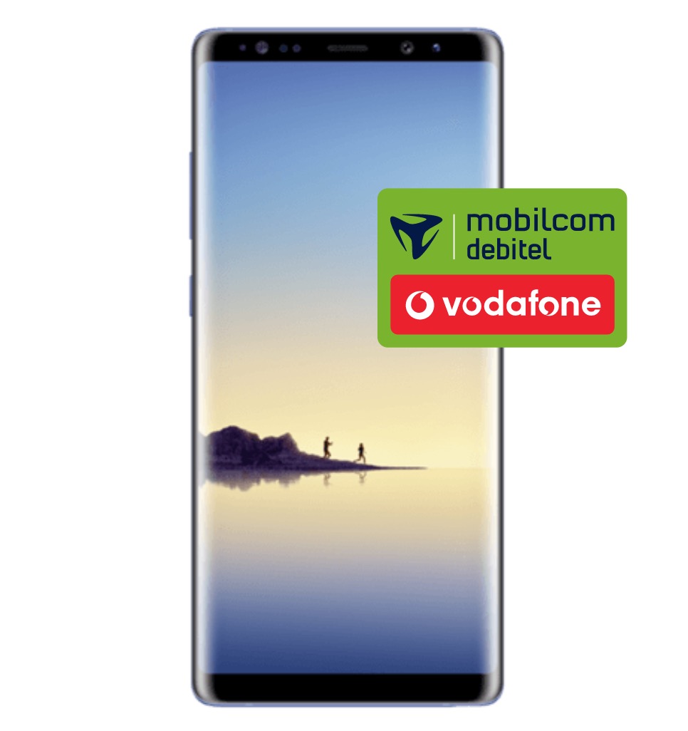 MD Vodafone oder Telekom Allnet Flat mit 4GB Daten für mtl. 39,99 Euro + Samsung Galaxy Note 8 für einmalig 29,- Euro