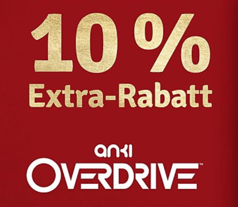 10% Rabatt auf alle Anki Overdrive Artikel bei MyToys