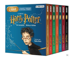 Harry Potter Die komplette Hörbuch-Edition auf 14 MP3-CDs