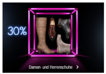 Schuhe 30% Rabatt