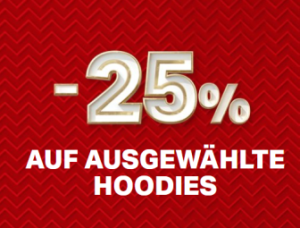25% Rabatt bei under Armour