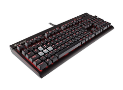 Wieder da! Corsair Gaming Tastatur STRAFE Cherry MX Red für 85,89 Euro inkl. Versand