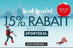 Engelhorn Sport Flashsale mit 15% Rabatt auf ausgewählte Artikel im Sport-Shop