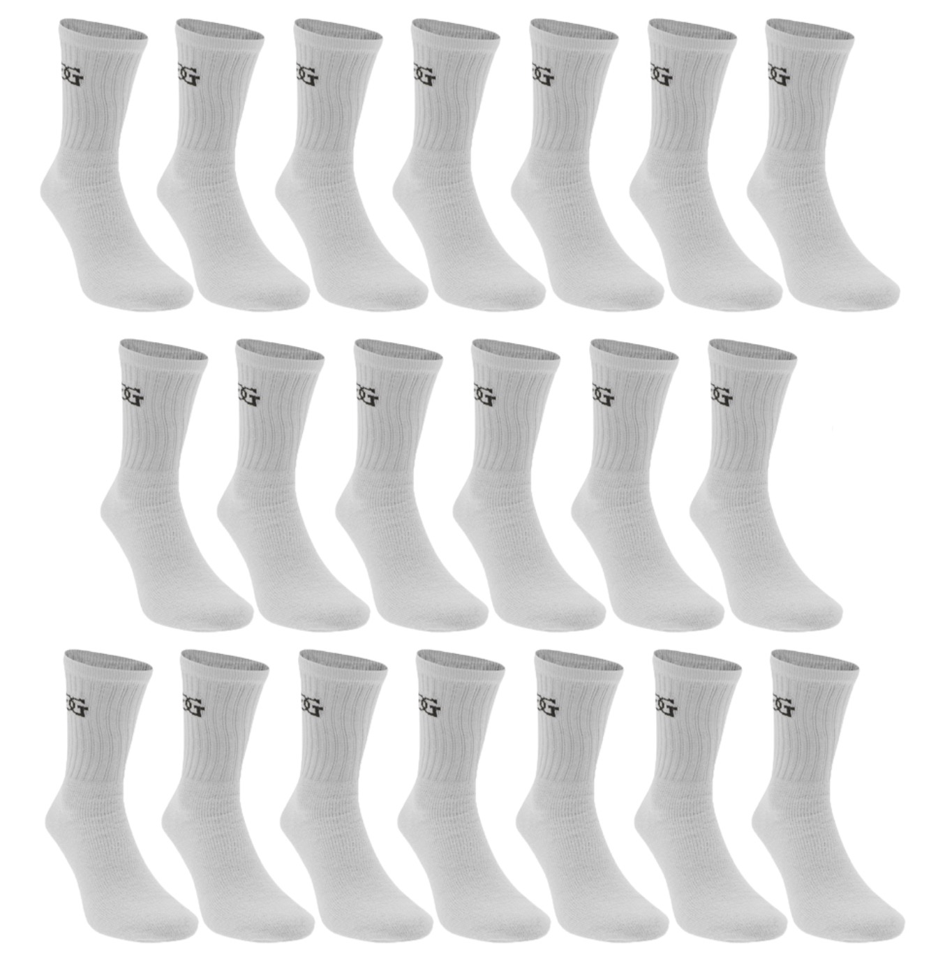 20er-Pack Giorgio Unisex Sport Socken für nur 14,94 Euro inkl. Versand