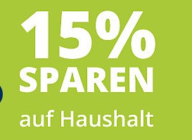 Nur heute: 15% Gutscheincode auf die Kategorie Haushalt im Medion Shop