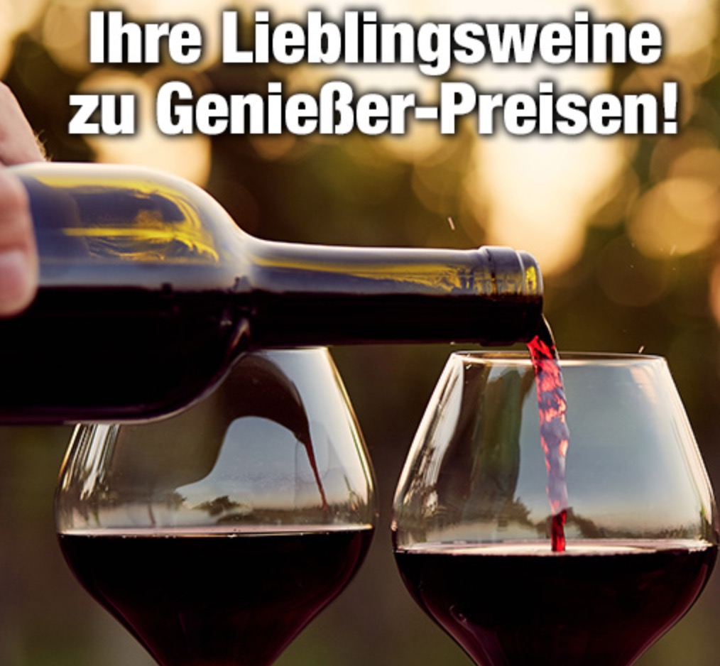 Genießer-Weine bei Weinvorteil stark reduziert – ab 3,99 Euro pro Flasche (MBW: 6 Flaschen) – dazu 30,- Euro Neukundengutschein möglich!
