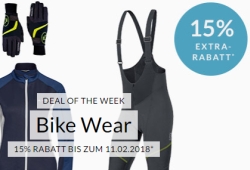 Engelhorn Bike Weekly Deal: 15% Rabatt auf Bike Wear!