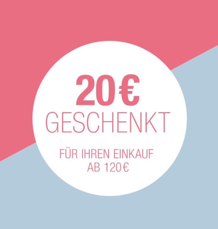 Galeria Kaufhof: 20,- Euro Rabatt auf (fast) das gesamte Sortiment ab 120,- Euro Bestellwert