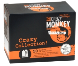 50er Pack THE CRAZY MONKEY Condoms Crazy Collection für nur 7,- Euro