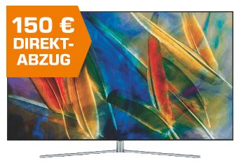 55″ SAMSUNG QE55Q7FGMT Smart TV (UHD 4K, QLED) für nur 1.199,- Euro (statt 1.399,- Euro)