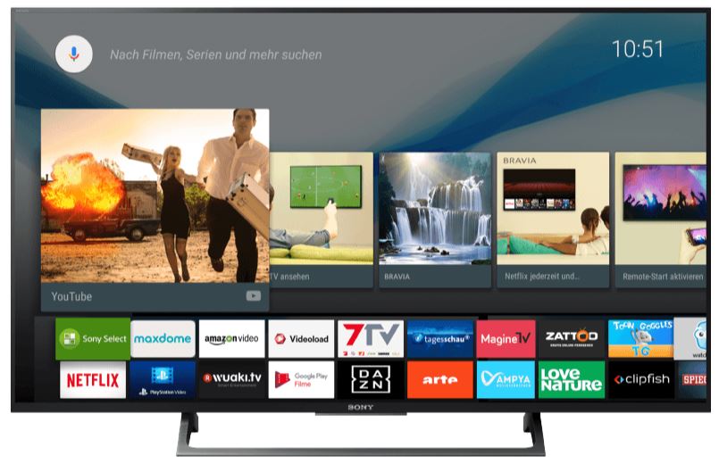 Sony 49″ LED Ultra-HD 4K Smart-Fernseher nur 549,- Euro inkl. Versand (Vergleich 650,-)