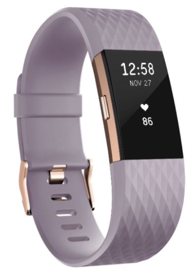 FITBIT Charge 2 Special Edition Activity Tracker (Small, Large) in Lavendel/Roségold für nur 129,- Euro inkl. Versand