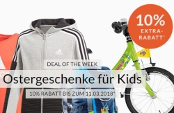 Nur bis Sonntag: 10% Rabatt auf Ostergeschenke für Kinder bei Engelhorn