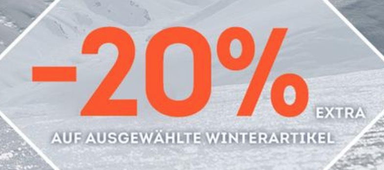 Letzter Tag! SportScheck End of Season Sale + 20% Extra-Rabatt auf ausgewählte Winterartikel