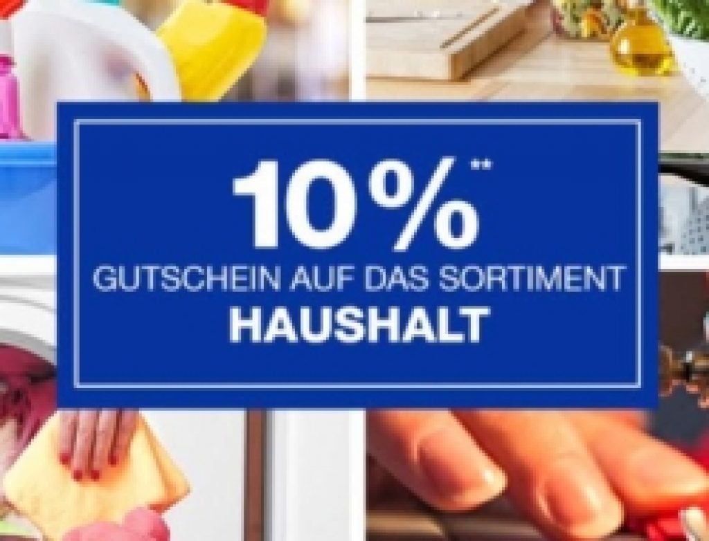 Nur Bis Sonntag: 10% Rabatt Auf Die Kategorie Haushalt Im Plus ...