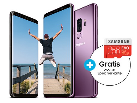 Bis 17 Uhr! Samsung Galaxy S9 nur 29,- Euro mit Vodafone Allnet-Flat mit SMS-Flat und 5GB LTE nur 36,99 Euro monatlich