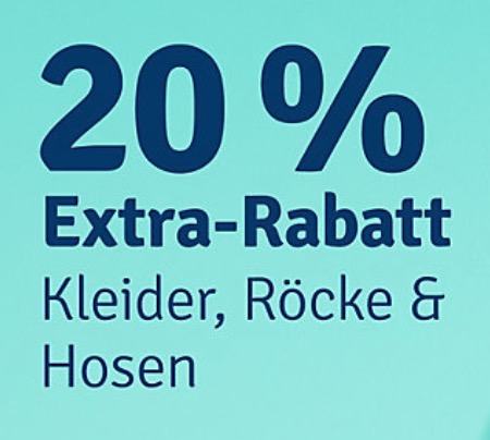 20% Rabatt auf Hosen, Kleider und Röcke im myToys Onlineshop