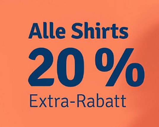 20% Extrarabatt auf alle T-Shirts, Langarmshirts und Tops für Kinder und Babys im myToys Onlineshop!