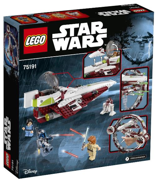 LEGO Star Wars Jedi Star Fighter 75191 für nur 80,99 Euro inkl. Versand