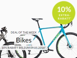 10 % Aktionsrabatt auf alle Fahrräder bei Engelhorn