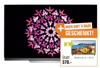 LG 55″ OLED Ultra-HD 4K Fernseher zum Bestpreis von 1699,- Euro – dazu LG 43″ Ultra-HD Fernseher geschenkt