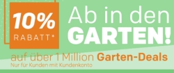 10% “Ab in den Garten”- Rabattgutschein bei Rakuten!