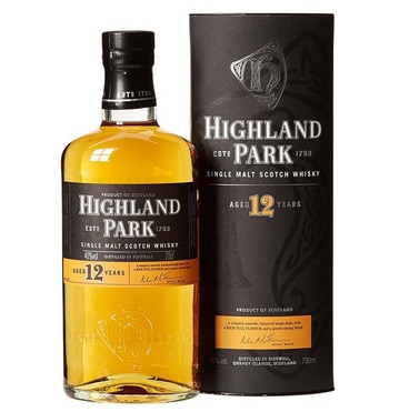 Highland Park Single Malt Scotch Whisky 12 Jahre (1x 0,7 l) nur 27,99 Euro