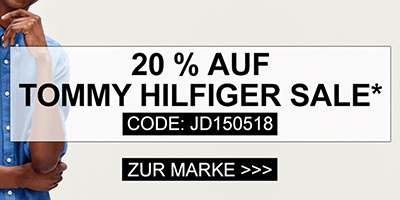 20% Rabatt auf bereits reduzierten Tommy Hilfiger Artikel bei Jeans-Direct