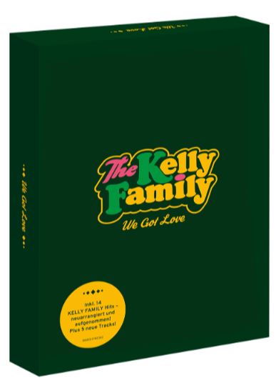 The Kelly Family – We Got Love (Ltd. Fanedition) [CD] für nur 23,- Euro inkl. Versand