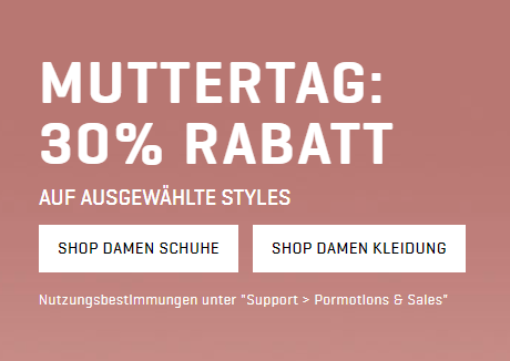 Zum Muttertag 30% Rabatt auf Mode und Schuhe für Damen im Puma Onlineshop