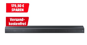 Megaknaller! Gerade Soundbar SAMSUNG HW-MS650 in Schwarz nur 179,50 Euro inkl. Versand