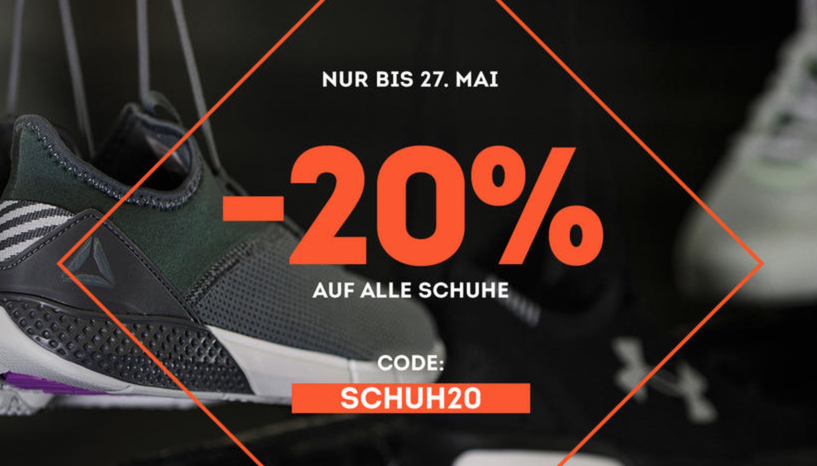 20% Rabatt auf Schuhe bei Sportscheck