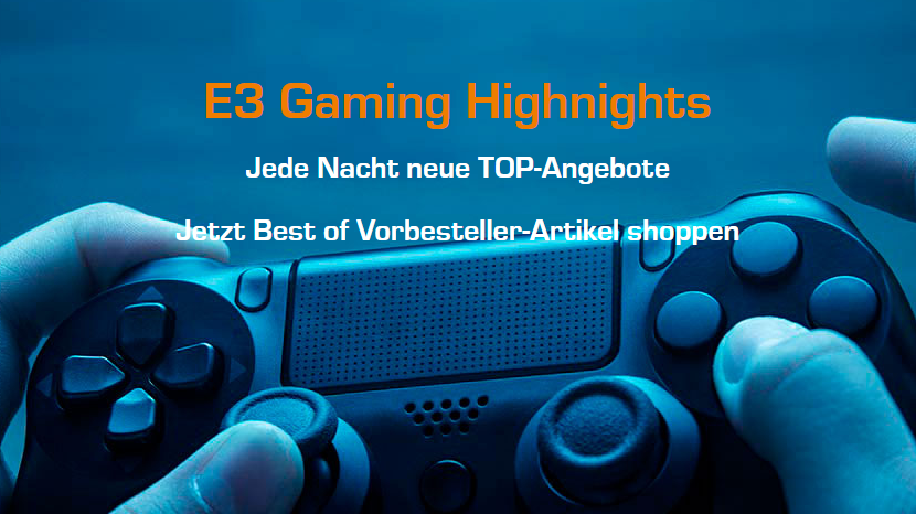 Nur bis 9:00 Uhr: Saturn E3 Gaming Highnights – Jede Nacht neue TOP-Angebote