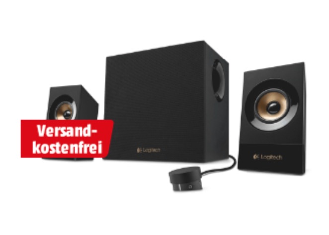 Logitech Z533 Lautsprecher + Logitech Bluetooth Audio Adapter für nur 66,- Euro inkl. Versand