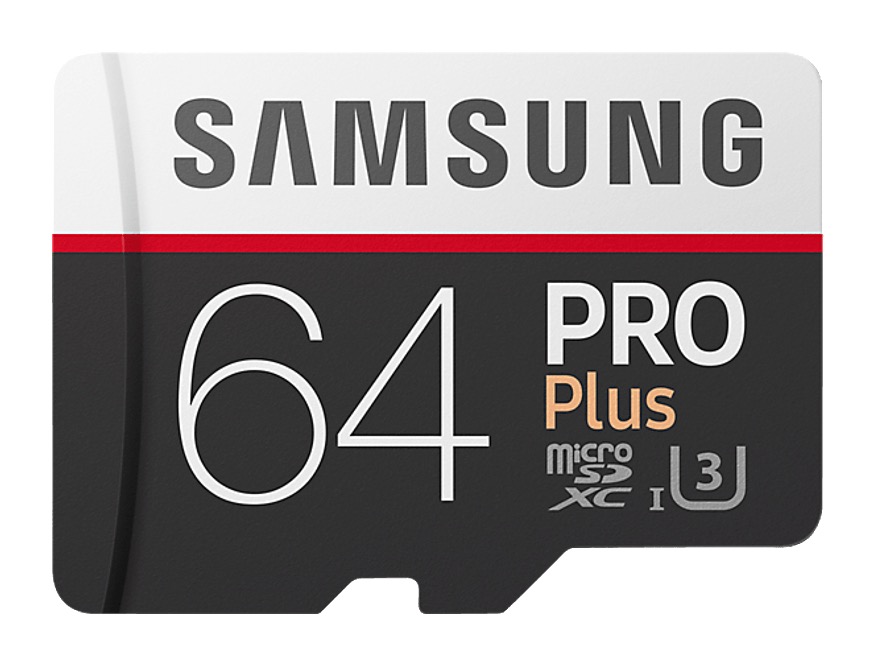 Samsung Pro Plus 64GB Micro-SDXC mit 100 MB/s nur 25,- Euro inkl. Versand