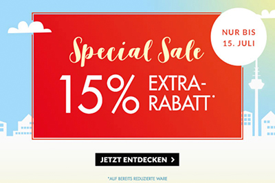 Engelhorn Special Sale mit Rabatten von bis zu 70% auf Markenkleidung + 15% Extra-Rabatt