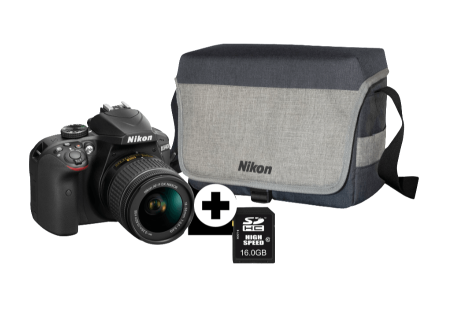 Nikon D3400 Spiegelreflexkamera inkl. Tasche und 16GB SD Karte für nur 333,- Euro