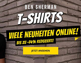 Verschiedene Ben Sherman Herren T-Shirts für nur je 13,94 Euro inkl. Versand