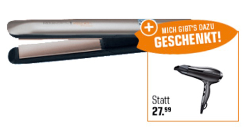 Remington Haarglätter S 8540 + Remington Haartrockner D 5220 für nur 29,- Euro inkl. Versand