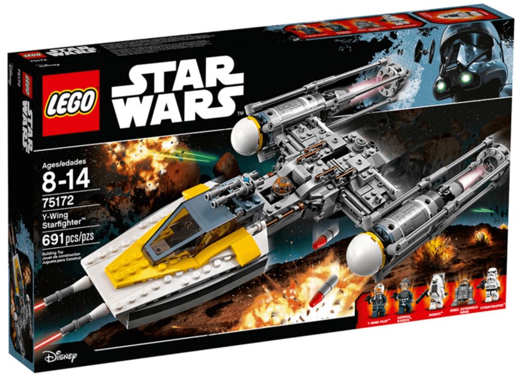 LEGO Y-Wing Starfighter (75172) Bausatz Mehrfarbig für nur 35,- Euro inkl. Versand