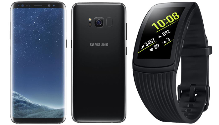 SAMSUNG Galaxy S8, Smartphone (64 GB) in versch. Farben + SAMSUNG Gear Fit2 Pro für nur 499,- Euro inkl. Versand  Kopieren