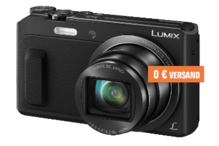 PANASONIC Lumix DMC-TZ58 Digitalkamera für nur 139,- Euro inkl. Versand