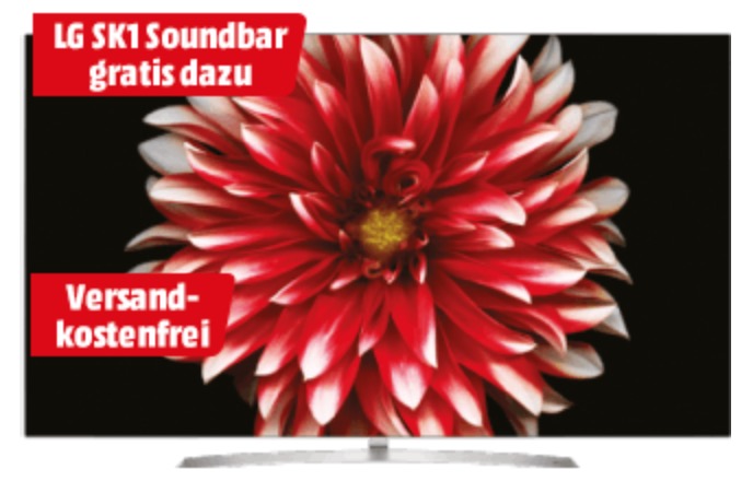 LG 65″ Ultra-HD 4K-SMART-TV mit OLED Display + LG SK1 Soundbar nur 1799,- Euro inkl. Lieferung (statt 2000,- Euro)