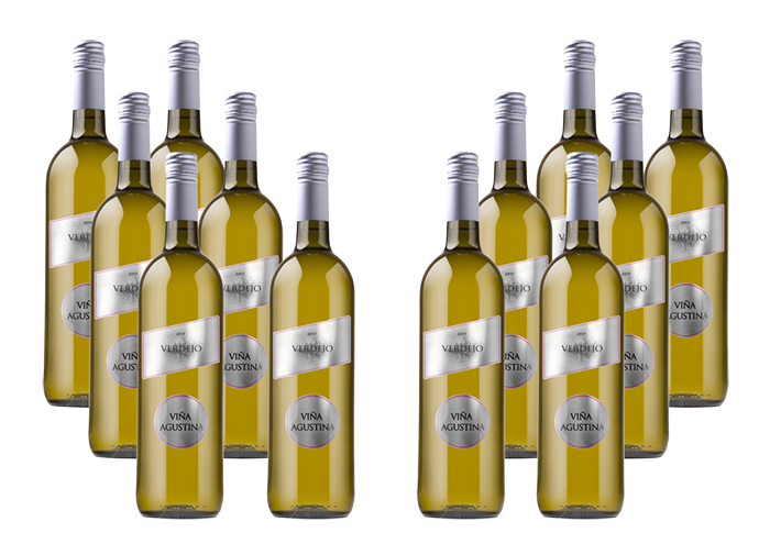 12er-Paket Viña Agustina Verdejo Vino Varietal für nur 45,- Euro inkl. Versand