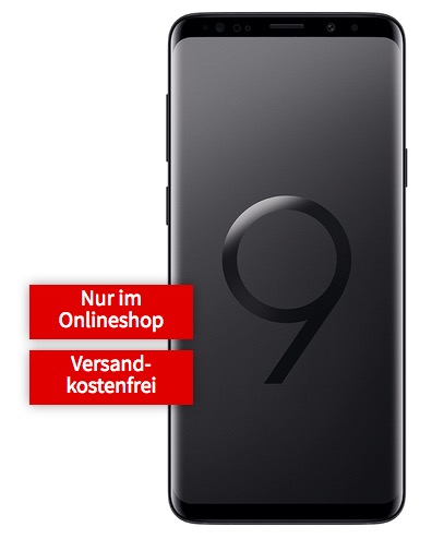 Samsung Galaxy S9+ für nur 49,- Euro Zuzahlung bei Vodafone Flatrate inkl. 1GB nur 19,99 Euro mtl. + Galaxy Tab E gratis!