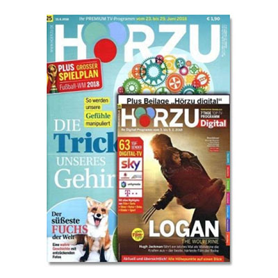 Jahresabo mit 52 Ausgaben der HÖRZU Digital für 130,- Euro – als Prämie: 125,- Euro BestChoice Gutschein