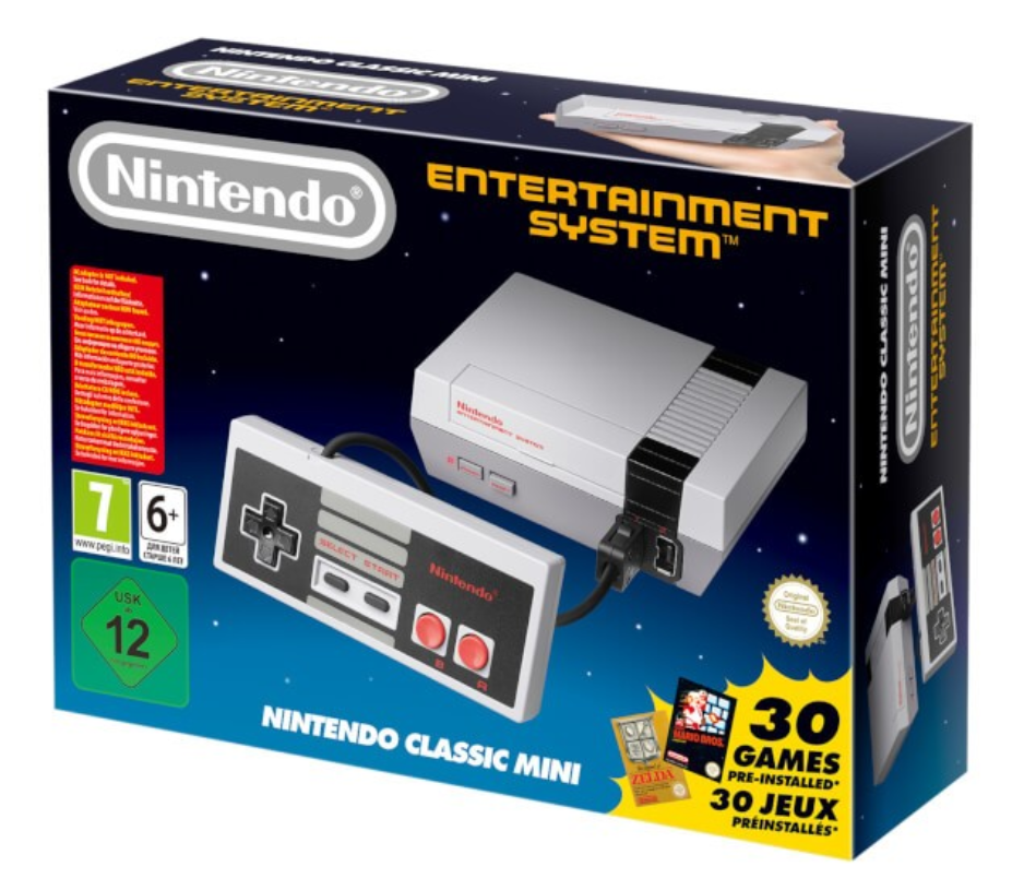 Nintendo NES Classic Mini Entertainment System inkl. 30 Spiele für nur 37,90 Euro inkl. Versand